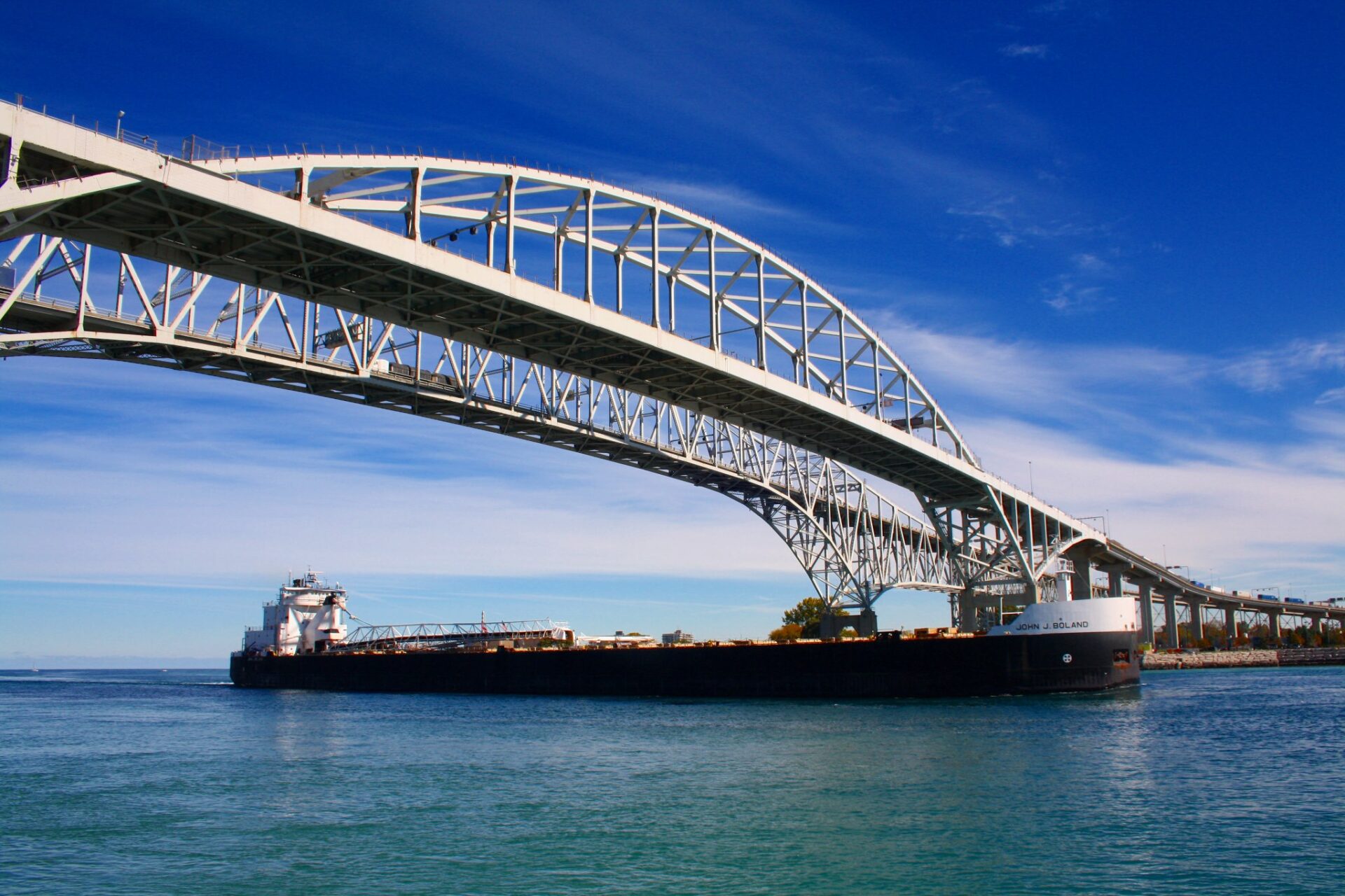 Blue Water Bridge, Port Huron, Michigan - scal
